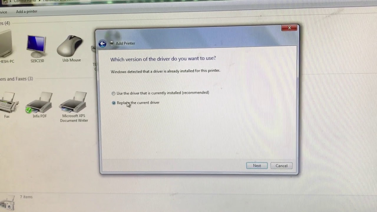 How to add a printer or canon printer - YouTube
