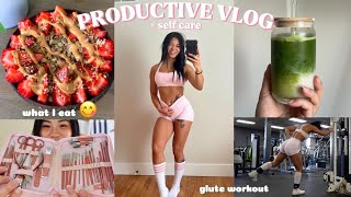 PRODUCTIVE VLOG | Gym, Self Care + Packing For A Trip