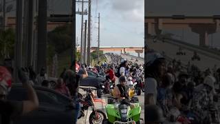Police chase When bikes take over Miami