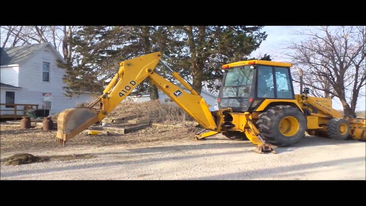 1992 John Deere 410d Backhoe For Sale No Reserve Internet Auction