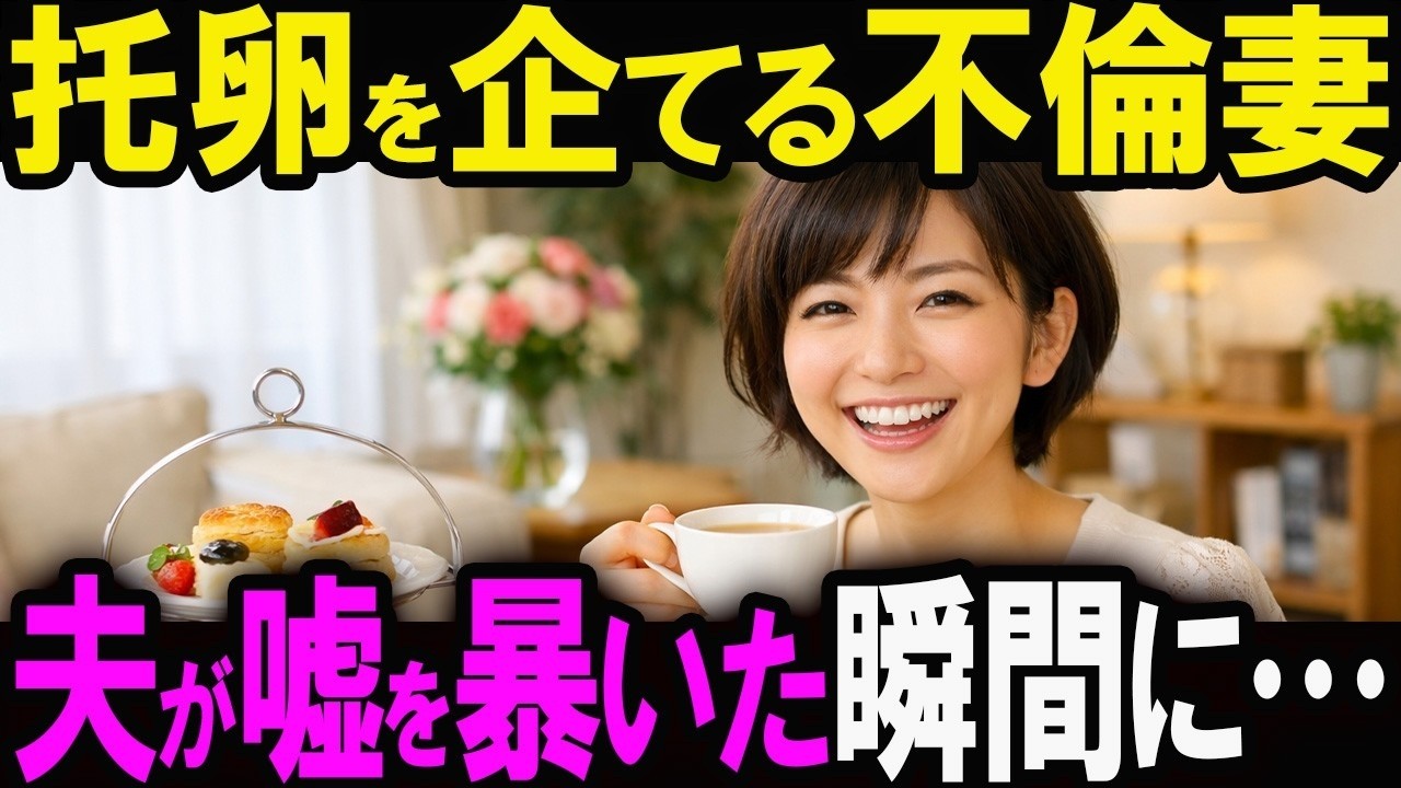 【修羅場】不倫妻「あなたの子を妊娠したの！」→ 夫がDNAと監視映像で完全崩壊させると【スカッと】