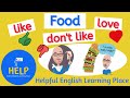 Food Preferences and Vocabulary Quiz