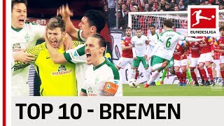 Top 10 Goals - Werder Bremen - 2016/17 Season