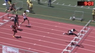 2016 TF - CIF-SS D3 Prelims - Boys 110M Hurdles (5 Heats)