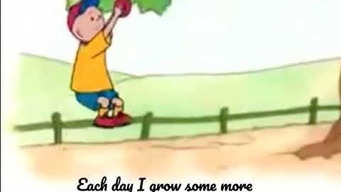 Thumbnail of CAILLOU THEME SONG LYRICS