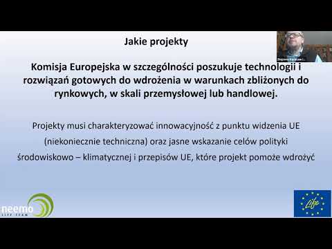 Przykłady projektów LIFE z Europy – Zbigniew Karaczun (NEEMO)