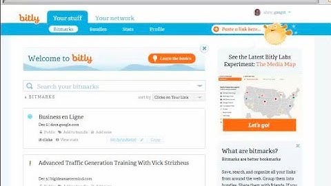 Bitly : 3 liens raccourcis Bitly pour la même adresse Url