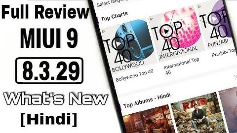 MiUi 9 Update 8.3.29 Beta Manually For Redmi Phones | Change Music App | What