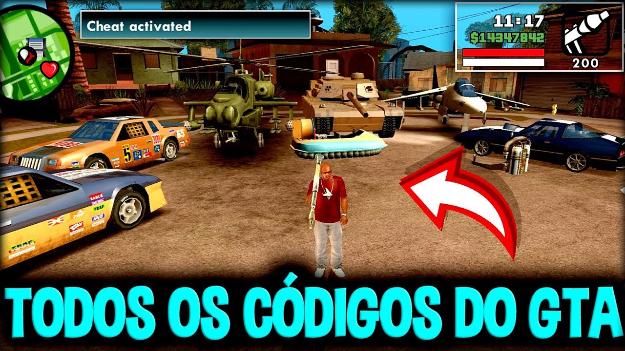 Código de deixar sempre a meia noite o GTA San Andreas 