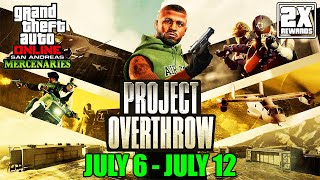 GTA ONLINE Weekly Update: Security Contracts + Project Overthrow Bonuses, Agency Sales & MORE! @Rohit997