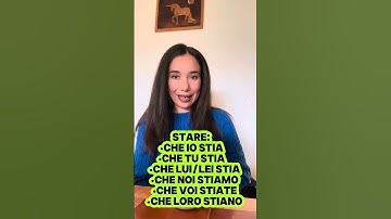 Congiuntivo Italiano esempi