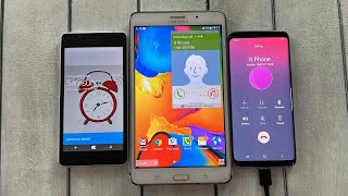Nokia Lumia Incoming Call From Samsung Tab 4 Mini U0026 S8
