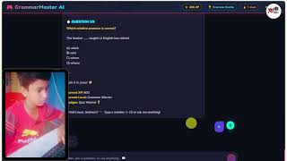 📍Grammar Master AI Pilot Test 🎯 Xplore Mindz ✅ Seshwin screenshot 1