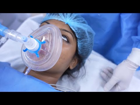 Anesthesia Gas taking over a Girl - Anesthesia