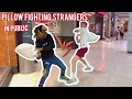 Pillow Fighting Strangers In Public! (Extreme) 👊🏾