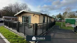 Log Cabin Walkthrough - 12m x 6m at Bisley Shooting range