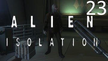 Alien Isolation part 23 ( Elevator climing )