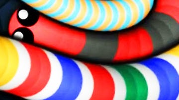 Slither.io - Trolling the Biggest Snakes // Epic Snake Game Slitherio