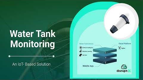 Water Tank Monitoring IoT Solution