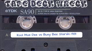 Kool Moe Dee vs Busy Bee Starski Dec 1981 Harlem World