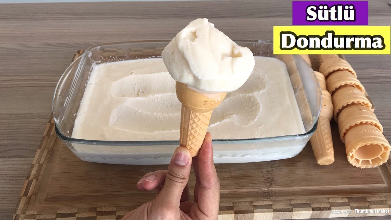 bugun sadece 3 malzeme ile yapabileceginiz harika kivamda bir dondurma yapacagiz dondurmanin kivami maras dondurmasi donmus tatlilar gurme dondurma tarifleri