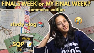Boards are next week 🤡 study with me for boards 📝cbse class 12 commerce, how I study for boards 🤍