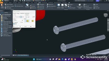Autodesk Inventor Professional 2023 Insert Constraint Example