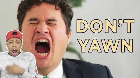 TRY NOT TO YAWN CHALLENGE