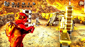 First Big Salvage, Base Defenses | Osiris New Dawn Gameplay | EP3