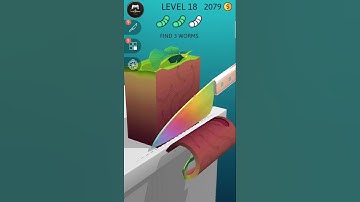 Asmr Slicing Level▶18 #Shorts