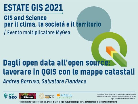 Lavorare in QGIS con le mappe catastali | Workshop