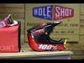 100% Aircraft Helmet by Holeshot Motowear