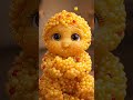 "The Most Satisfying Laddu Crunch! 🍡😋 #ASMR" #youtubeshorts #shorts #3danimation #asmrfood