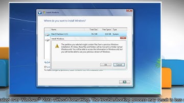 Windows® 7: Recover Windows® Vista data from Windows.old