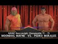 1973 Jan 15 WWWF Pedro Morales Vs Moondog Mayne WWE 2K22 