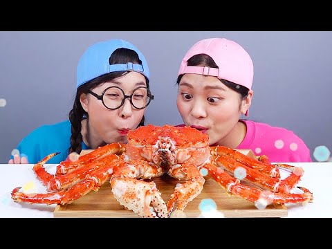 ปูยักษ์ อาหารทะเล Mukbang DONA โดนาไทย