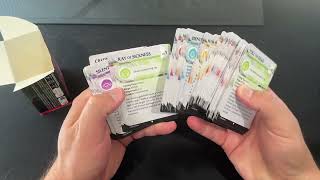 Unboxing the new D D 5 5e Spell Cards Levels 0 and 1