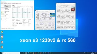 xeon e3 1230v2 & rx 560 test 5 games