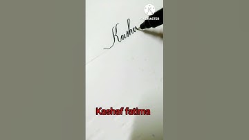 request done Beautiful cursive writing (Kashaf Fatima) #handwriting #cursivewriting #reels #shorts