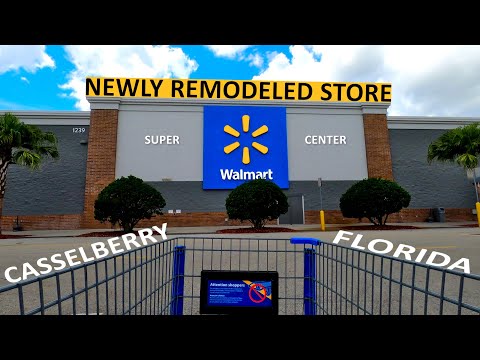 Newly Remodeled Walmart Supercenter in Casselberry, Florida - Store 943