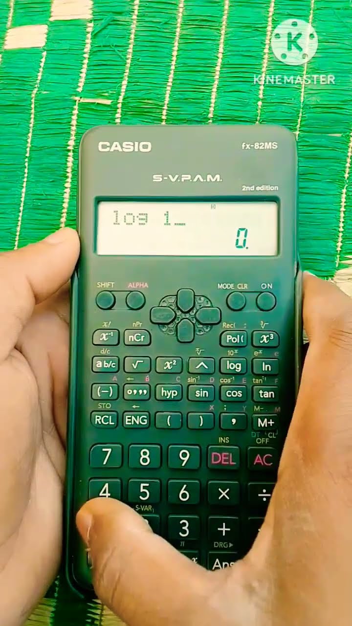 How to find log base10 in scientific calculator||fx-82ms