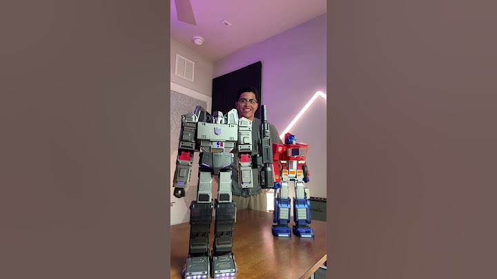 Megatron and Optimus Prime Transforming!!