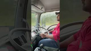 My Cousin Driving A Big Isuzu