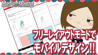 モバイルデザインをフリーレイアウトモードで作ってみた モバイル閲覧時のmotionboardの動きを伝えたい Motionboard Youtube