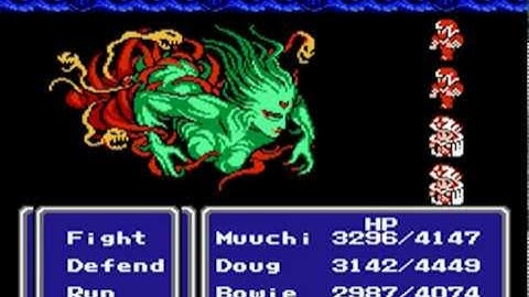 Final Fantasy III (NES): Cloud of Darkness Final Boss & Ending