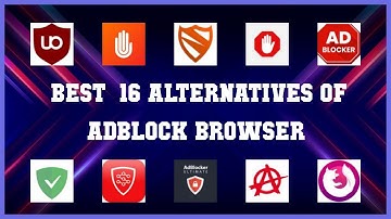 Adblock Browser | Best 16 Alternatives of Adblock Browser