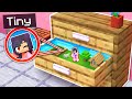 Hidden TINY SPOT Inside My Minecraft House!