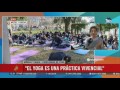 Llevan el yoga a la escuela como técnica de relajación