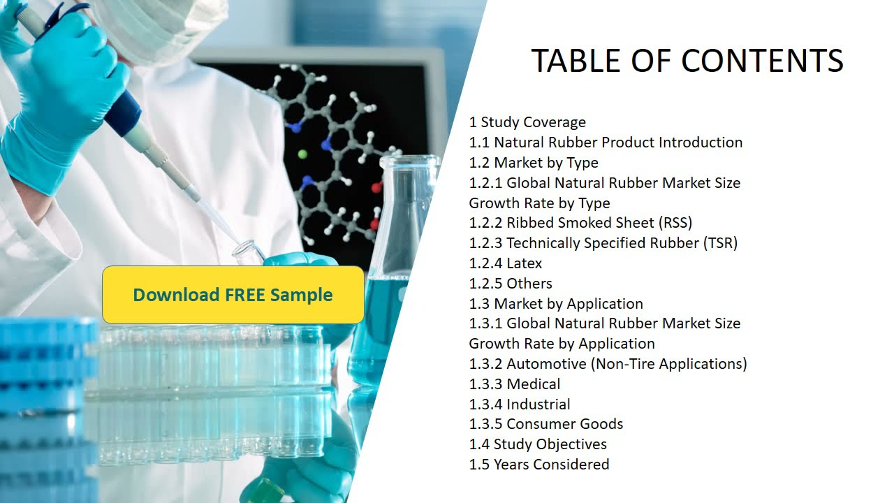 Global Natural Rubber Market Insights and Forecast to 2027