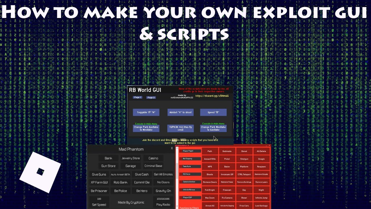 Roblox Exploiting #1- Getting started, if statements, loops, and remote  events 